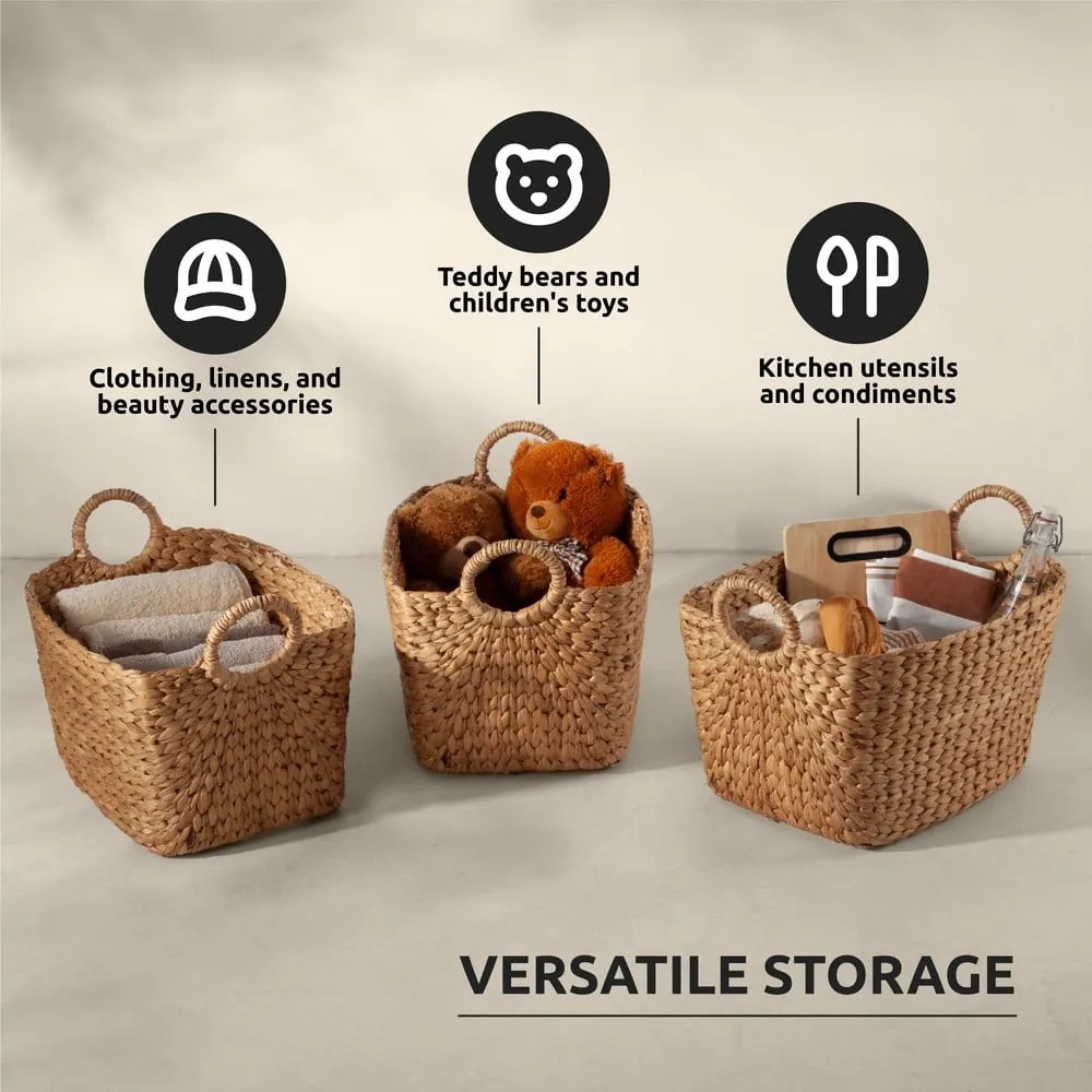 Košík z prútia 56x37x31,5 cm Caracas XXL – Compactor