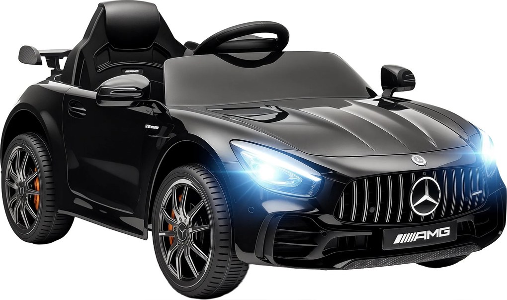 Detské elektrické auto AIYAPLAY 12V s diaľkovým ovládaním 2.4G, auto pre deti s klaksónom, MP3, hudbou, jemným štartom a funkciou cúvania 3-5 km/h pre