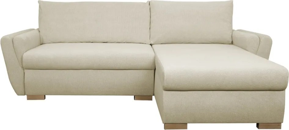 Rohová sedačka Helvetius, béžová látka
