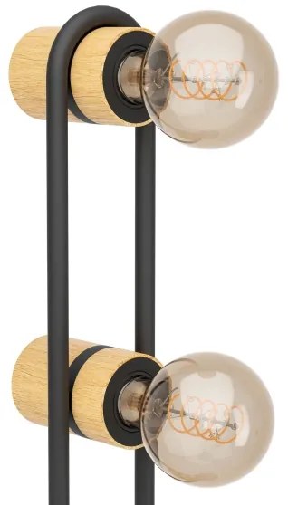 Eglo 43544 - Stojacia lampa CHIEVELEY 3xE27/28W/230V