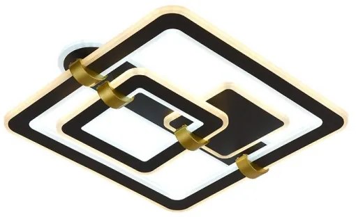 LED stmievateľné stropné svietidlo LED/140W/230V 3000-6500K + diaľkové ovládanie