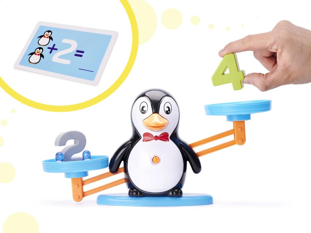 KIK Vzdelávacia rovnováha učenie sa počítať tučniaky veľké