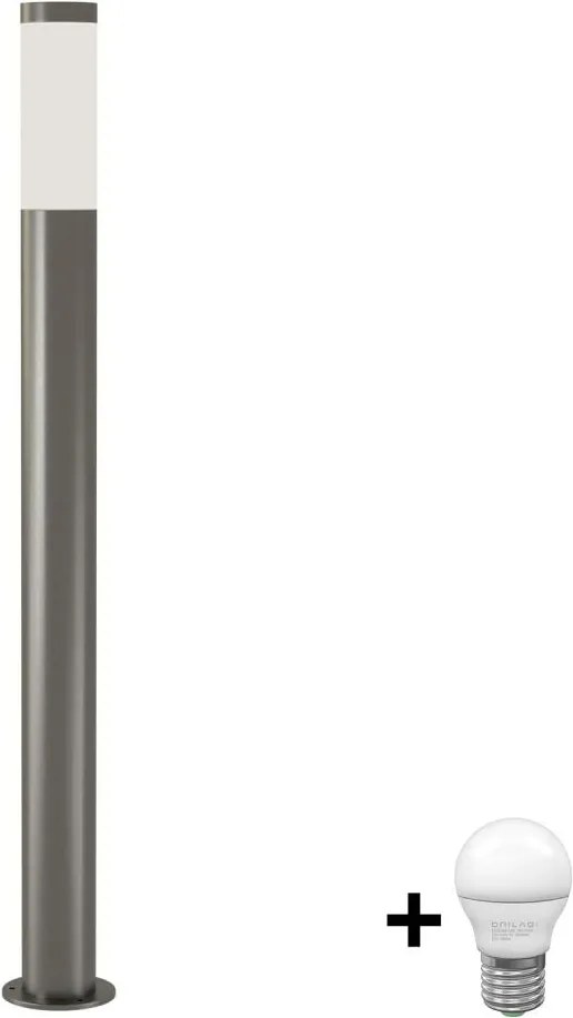 Brilagi - LED vonkajšie svietidlo ELIA 1xE27/7W/230V 4000K IP44 100 cm chróm