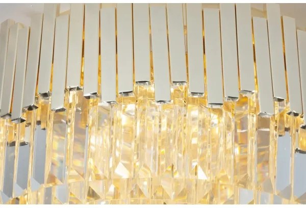 MAXLIGHT C0165 - Stropné svietidlo TREND 8xE14/40W/230V pr. 45 cm zlatá