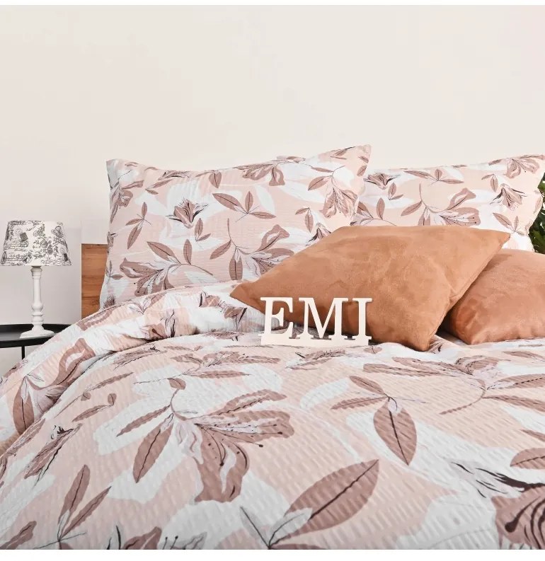 Obliečky krepové Susan EMI, Štandardný set jednolôžko obsahuje 1x 140x200 + 1x 70x90