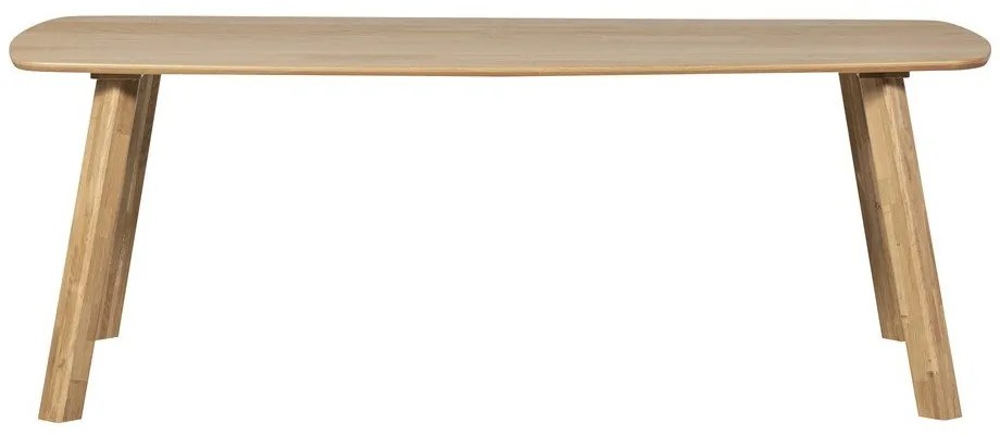 Jedálenský stôl z dubového dreva 100x180 cm Tablo – WOOOD