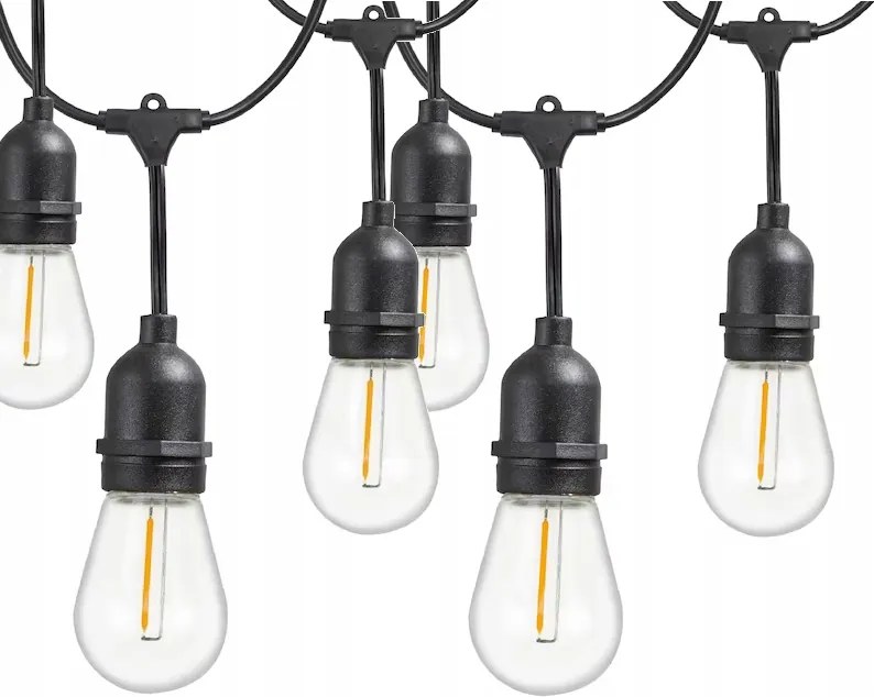 LED svetelná záhradná girlanda LUCENT, 15 m