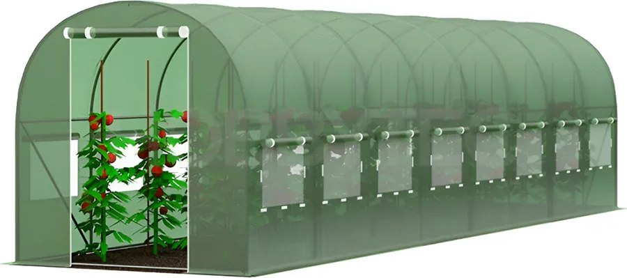 Kvalitný záhradný fóliovník 3 x 8 m