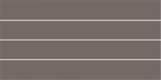 Dekor Rako Concept Plus tmavo šedá prerez 20x40 cm lesk WIFMB011.1