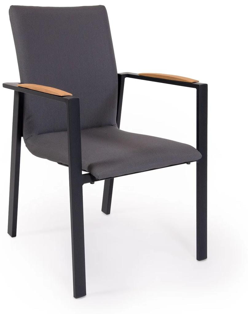 Záhradná hliníková stolička KENT