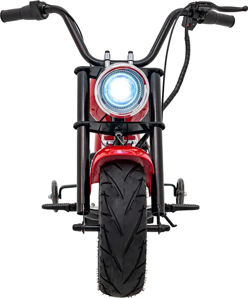 Ramiz Chopper Warrior Červená motorka