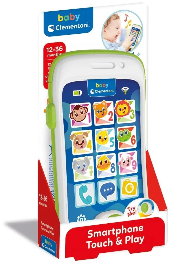 Clementoni Môj prvý smartphone, 17 cm
