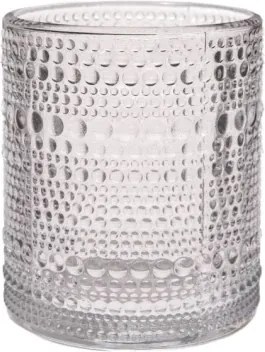 Sklenený svietnik 8,5 x 10 cm%