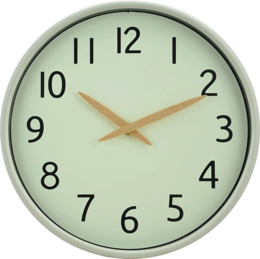 XXXLutz NÁSTENNÉ HODINY biela 30 cm Ambia Home - Hodiny - 009007001401