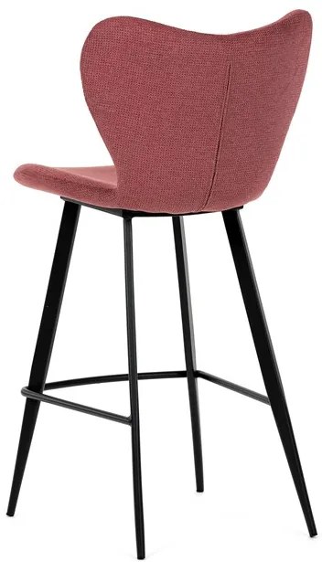Autronic BONTEC Barová stolička, červená, látka, AUB-1068 RED2 Farba: Červená