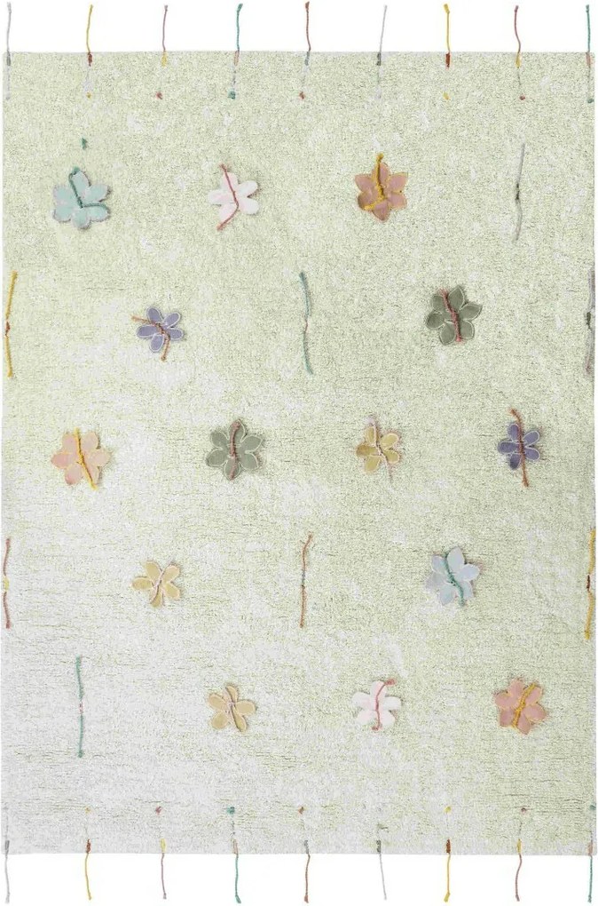 Lorena Canals, Detský kusový koberec Play Wildflowers, 120x160, viacfarebná, detská izba