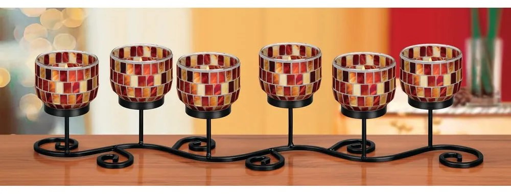 Kovový svietnik na čajovú sviečku – Deco Pleasure