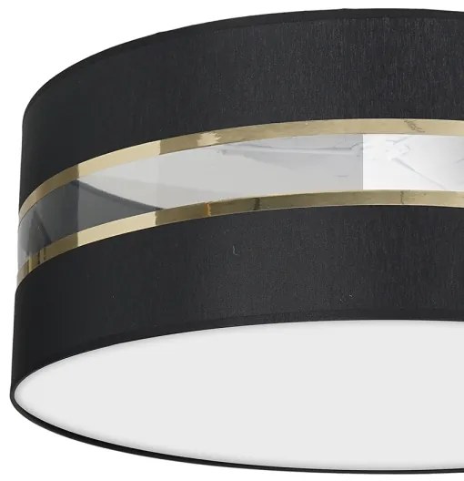 Stropné svietidlo ULTIMO 3xE27/60W/230V čierna