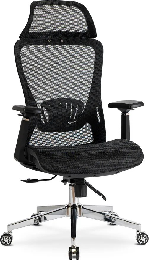 Kancelárske kreslo ergonomické otočné OHIO čierne