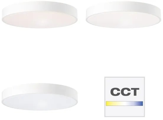 Brilliant - stmievateľné LED stropné svietidlo SLIMLINE LED/60W/230V pr. 49 cm biele + diaľkové ovládanie