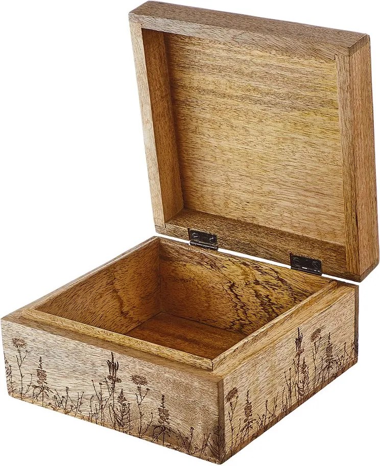 FLOWER BOX Štvorcová truhla 17 x 17 cm
