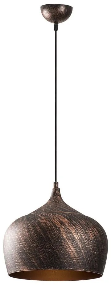 Hnedé závesné svietidlo Opviq lights Sağlam