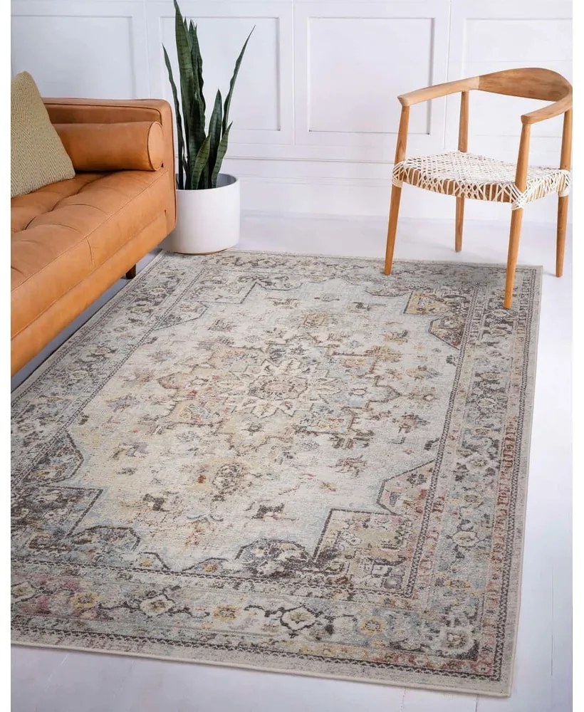 Krémovobiely koberec 200x290 cm Flores – Asiatic Carpets