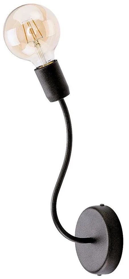 Jupiter 1667 - Nástenné svietidlo LUCE 1xE27/60W/230V titan