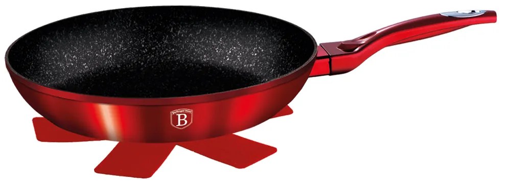 Panvica BerlingerHaus 30 cm Burgundy Metallic Line BH-1254