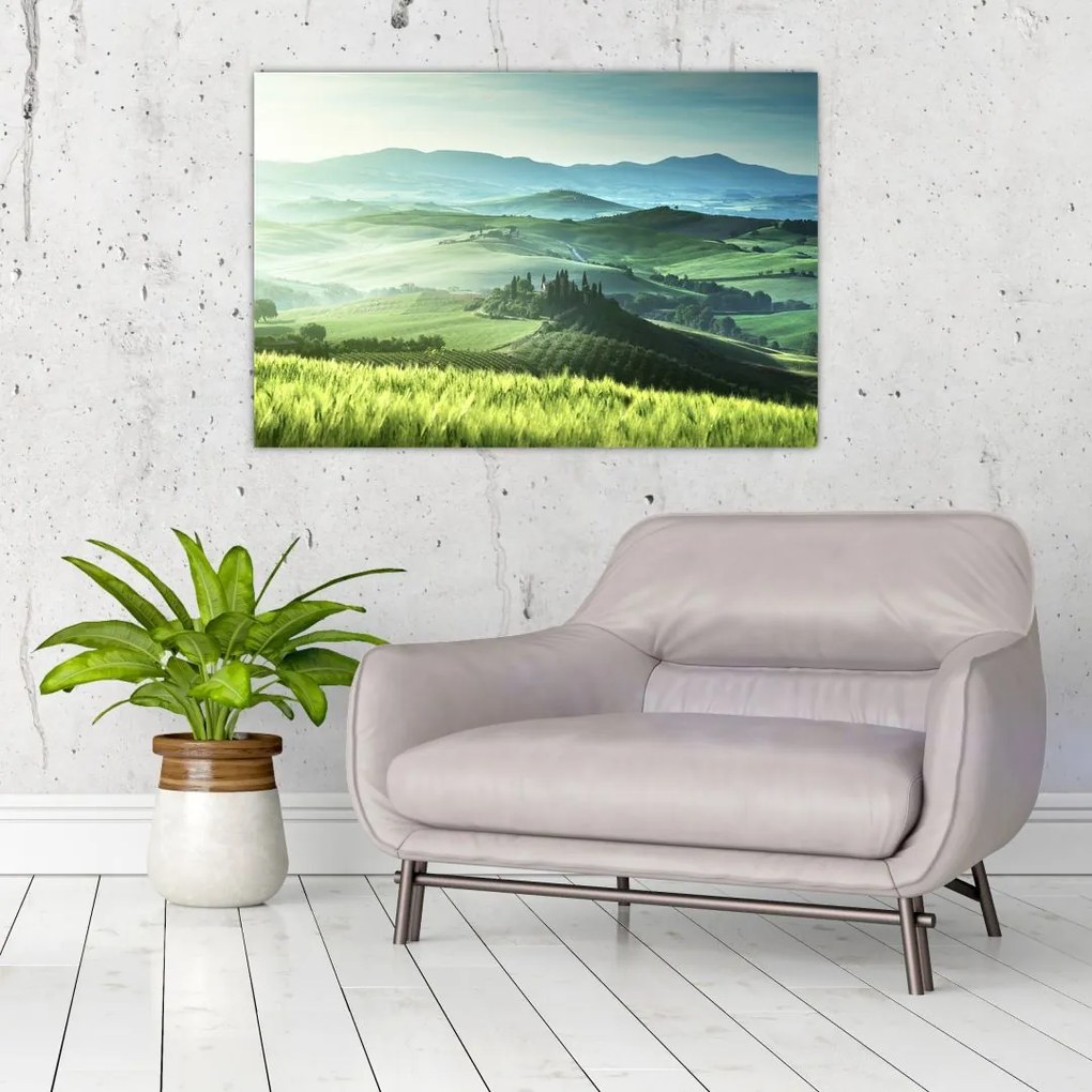 Obraz - Toskánsko, Taliansko (90x60 cm)