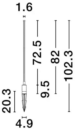 Vonkajšia lampa Dessay 102