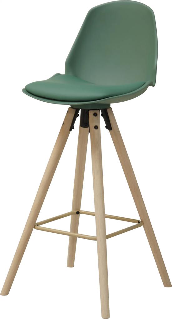 Bighome - Barová stolička OSLO, zelená