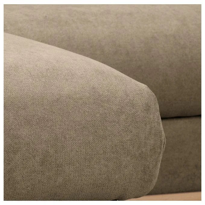 Svetlohnedá rohová pohovka (ľavý roh) Beata - Ropez