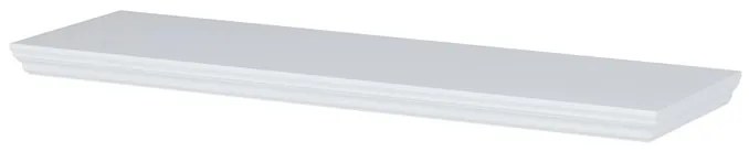 Autronic BONTEC Polička, mdf, čierna, P-025 BK Farba: Biela
