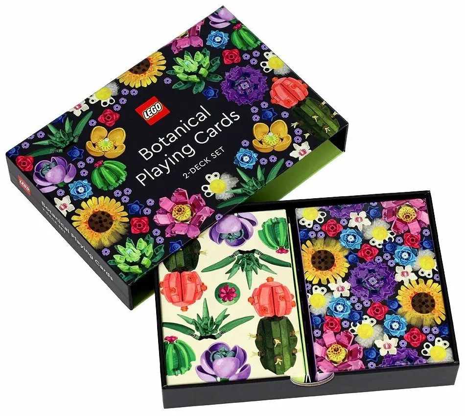 Chronicle Books LEGO® Set botanických hracích kariet