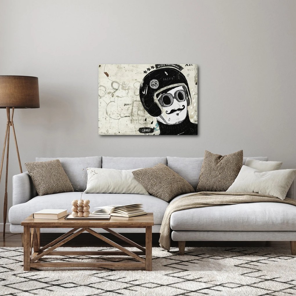 Obraz - Pretekár (70x50 cm)