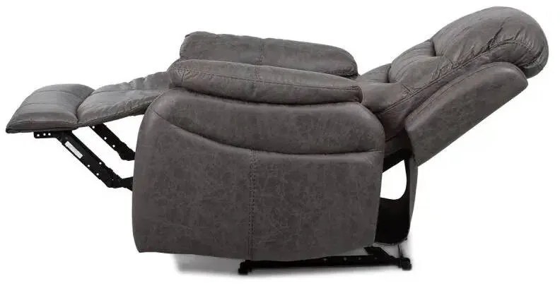 TV-4086 GREY,  Elegantné kreslo v šedej látke