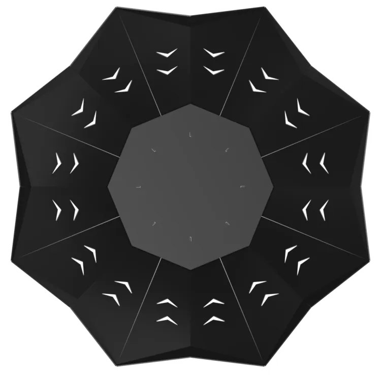 ZÁHRADNÉ OHNISKO VERO ČIERNE 95 cm