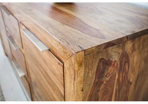 Komoda 22686 140cm Drevo Sheesham/Palisander - Komfort-nábytok