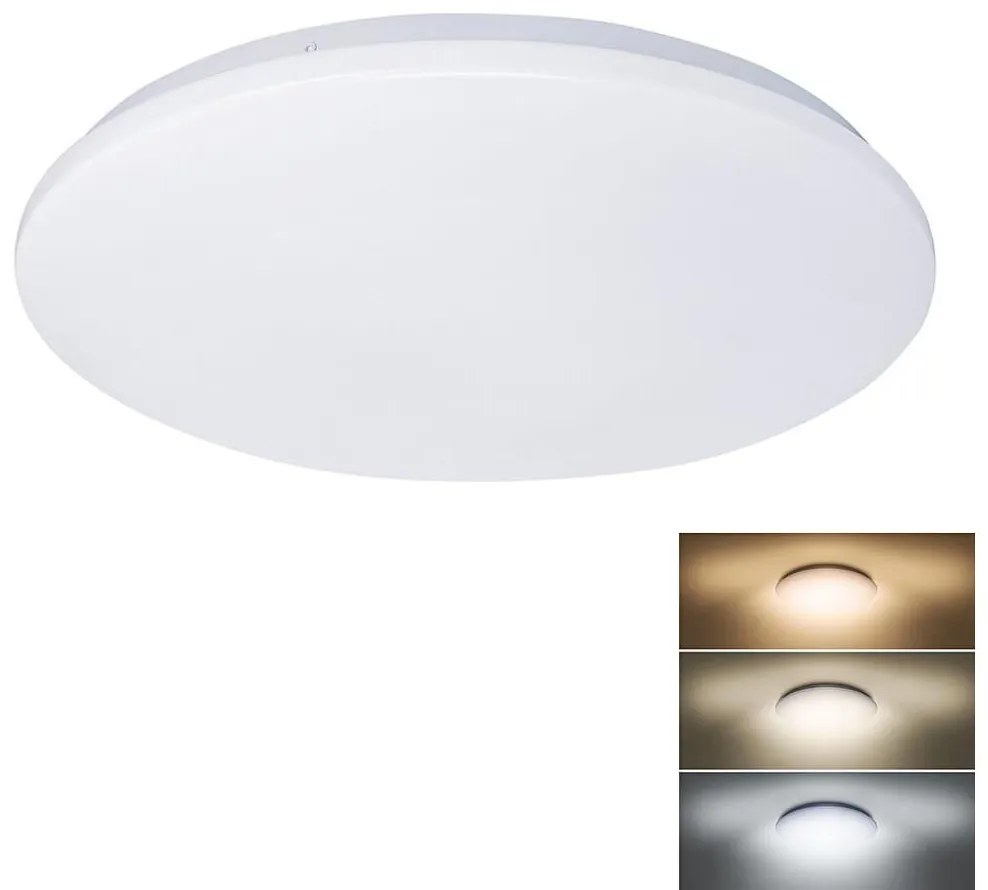 Solight WO788 - LED Stropné svietidlo PLAIN LED/24W/230V 3000K/4000K/6000K guľaté