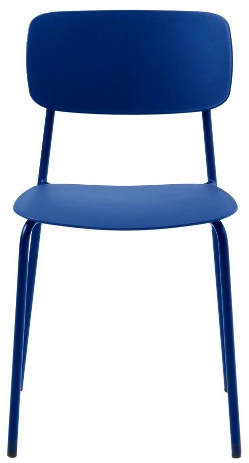 Modré jedálenské stoličky v súprave 2 ks Kirkland – Unique Furniture