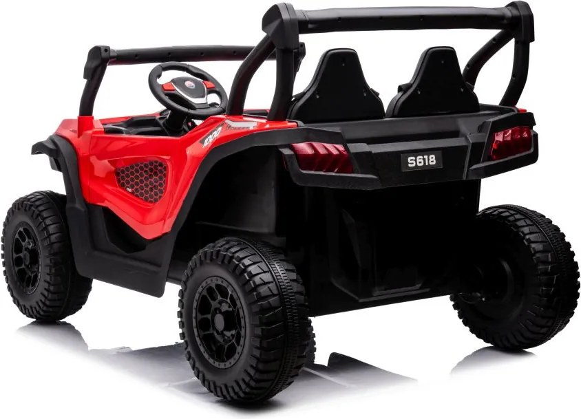 LEAN CARS S618 Červené auto na batérie 4x4