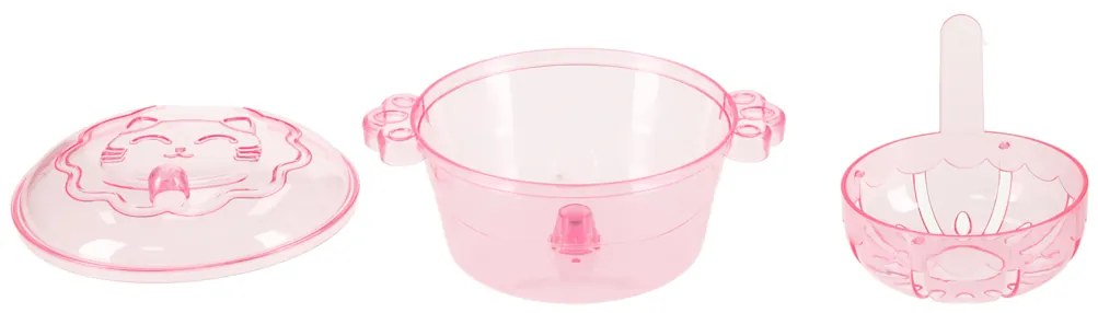 KIK Magická kreatívna súprava 3D gélových figúrok pre deti – svetelný a zvukový hrniec, 62 ks