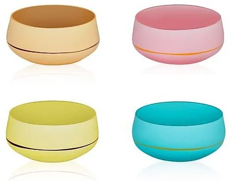 Crystalex Misky Candyland 170 ml 4 ks