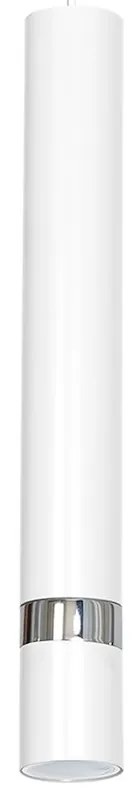 Závesné svietidlo Joker, 3x biele kovové tienidlo, w/ch