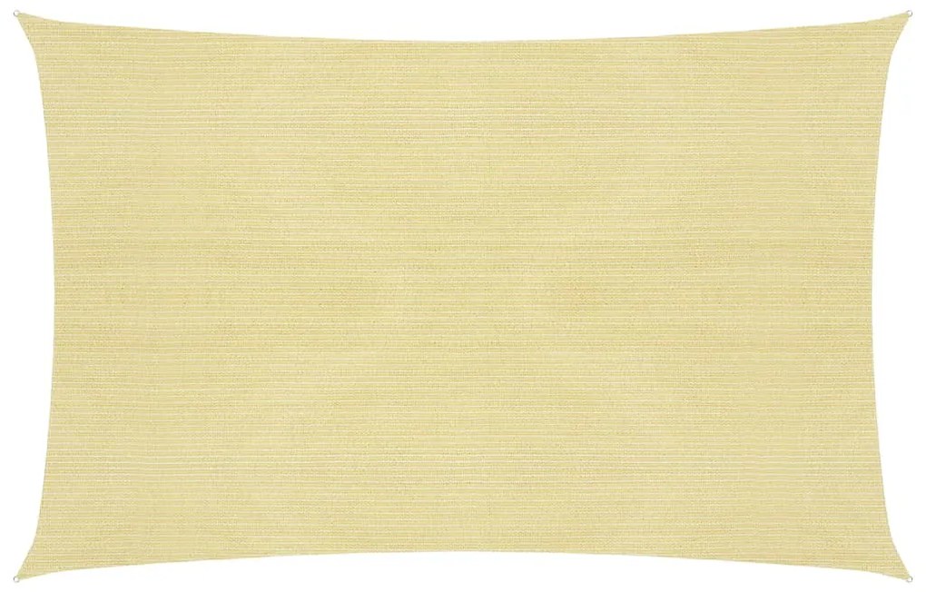 vidaXL Tieniaca plachta 160 g/m², béžová 3,5x5 m, HDPE