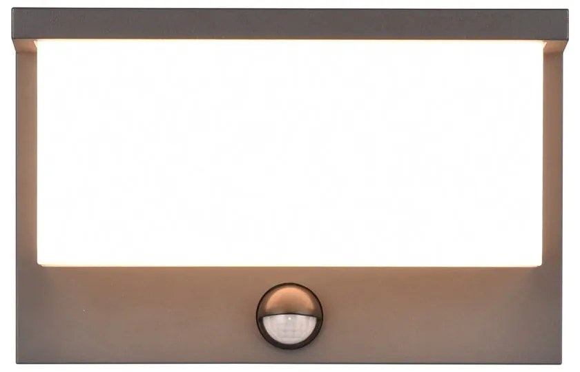 Vonkajšie svietidlo so senzorom pohybu (výška 15 cm) Nestos – Trio