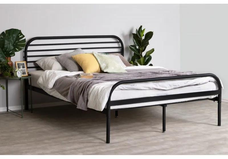 Hector Kovová posteľ Cecil 160x200 čierna