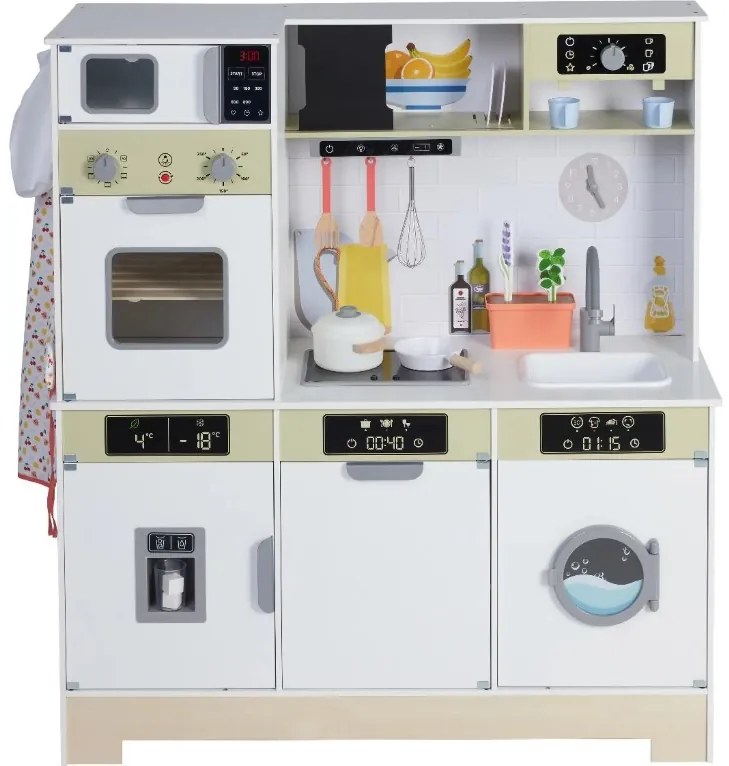 KidLand Drevená detská kuchynka Deluxe 486020