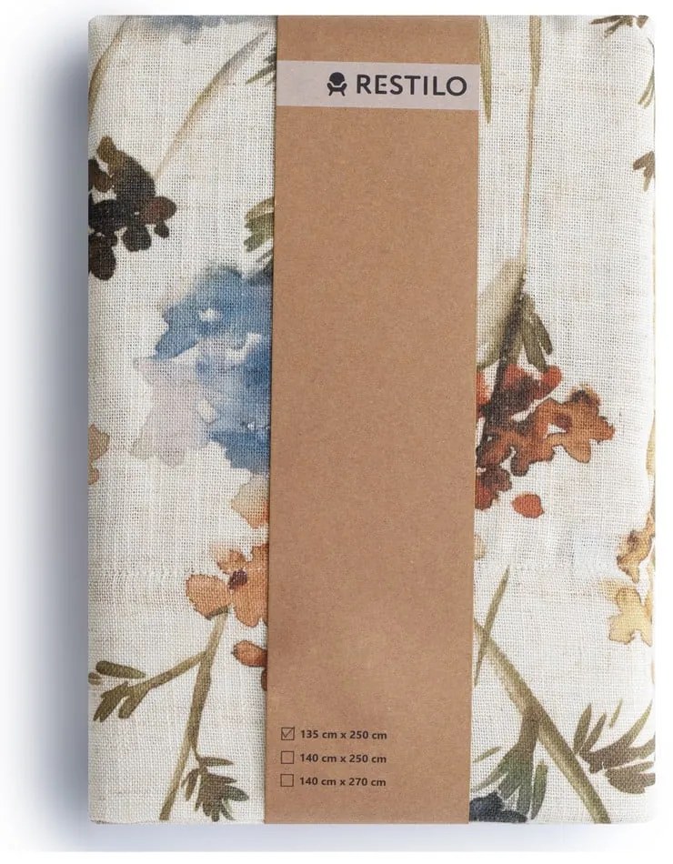 Krémovobiely záves 135x250 cm Flosi – Restilo